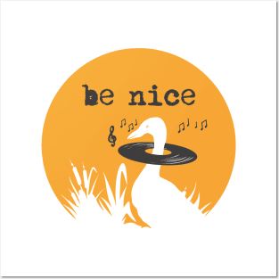 Be nice Posters and Art